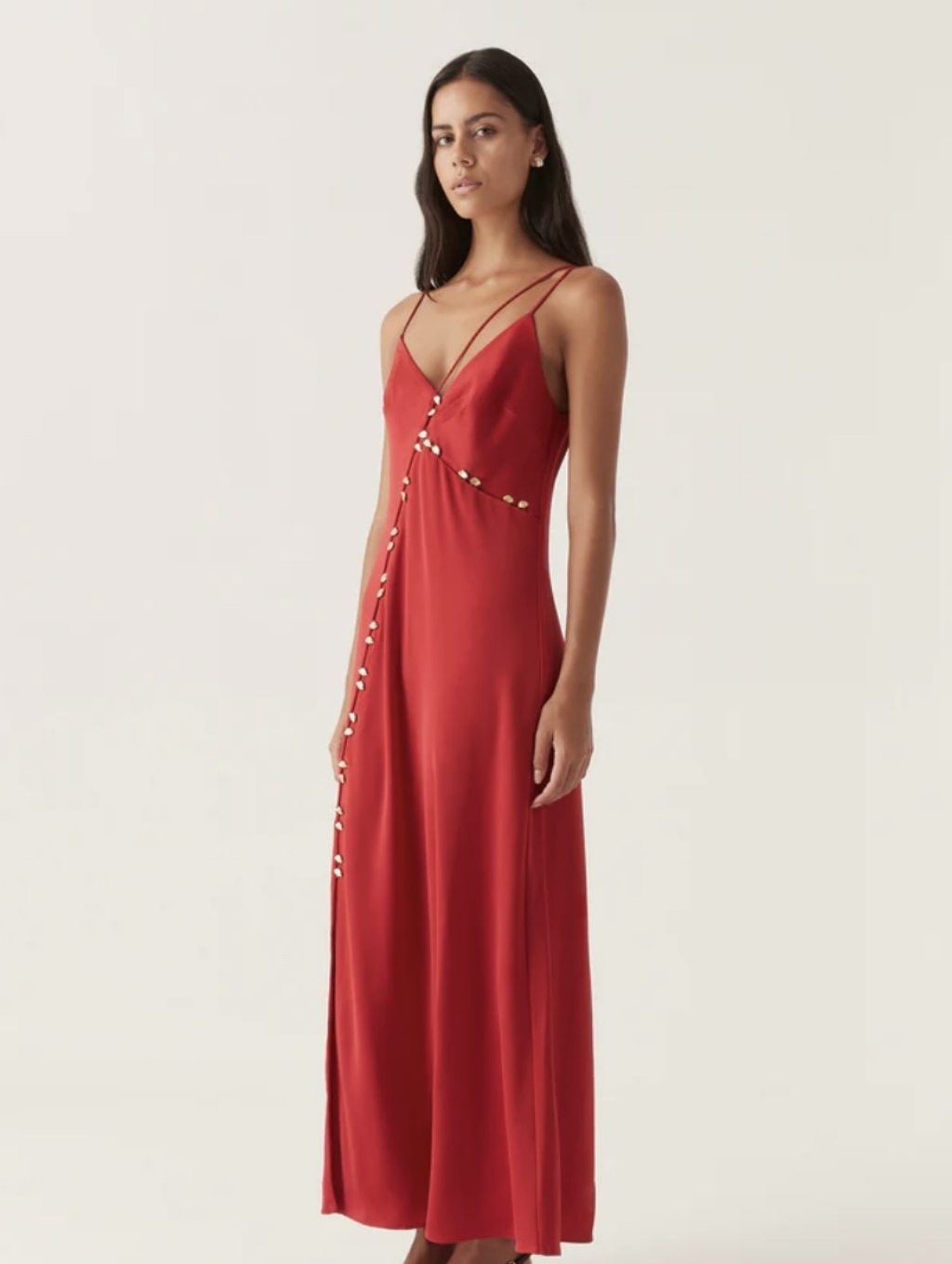 Aje Riddle Button Down Maxi